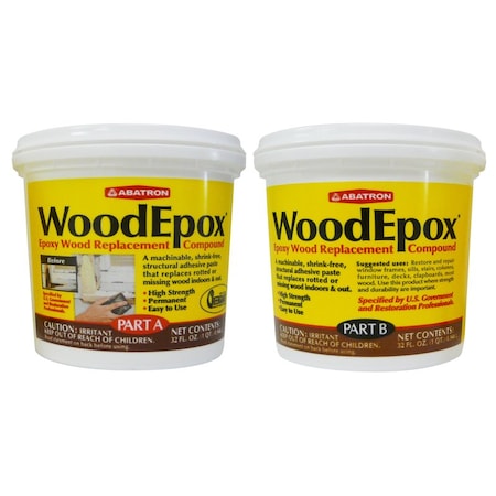 Abatron Abatron WoodEpox Beige Epoxy Wood Filler Kit 2 qt WE2QKR